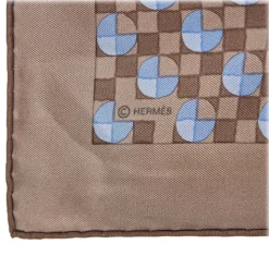 Hermès Vintage - Printed Silk Scarf - Blue Multi - Silk Foulard - Luxury High Quality - Avvenice