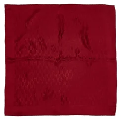 Hermès Vintage - Printed Silk Handkerchief Scarf - Red - Silk Foulard - Luxury High Quality - Avvenice