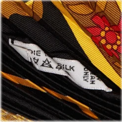 Hermès Vintage - Salzburg Silk Scarf - Black Multi - Silk Foulard - Luxury High Quality - Avvenice