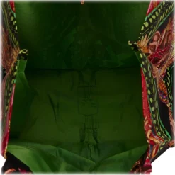 Hermès Vintage - Silky Pop Tote Bag - Brown Multi - Leather Canvas Silk Handbag - Luxury High Quality - Avvenice