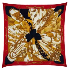 Hermès Vintage - Soleil de Soie Silk Scarf - White Multi - Silk Foulard - Luxury High Quality - Avvenice