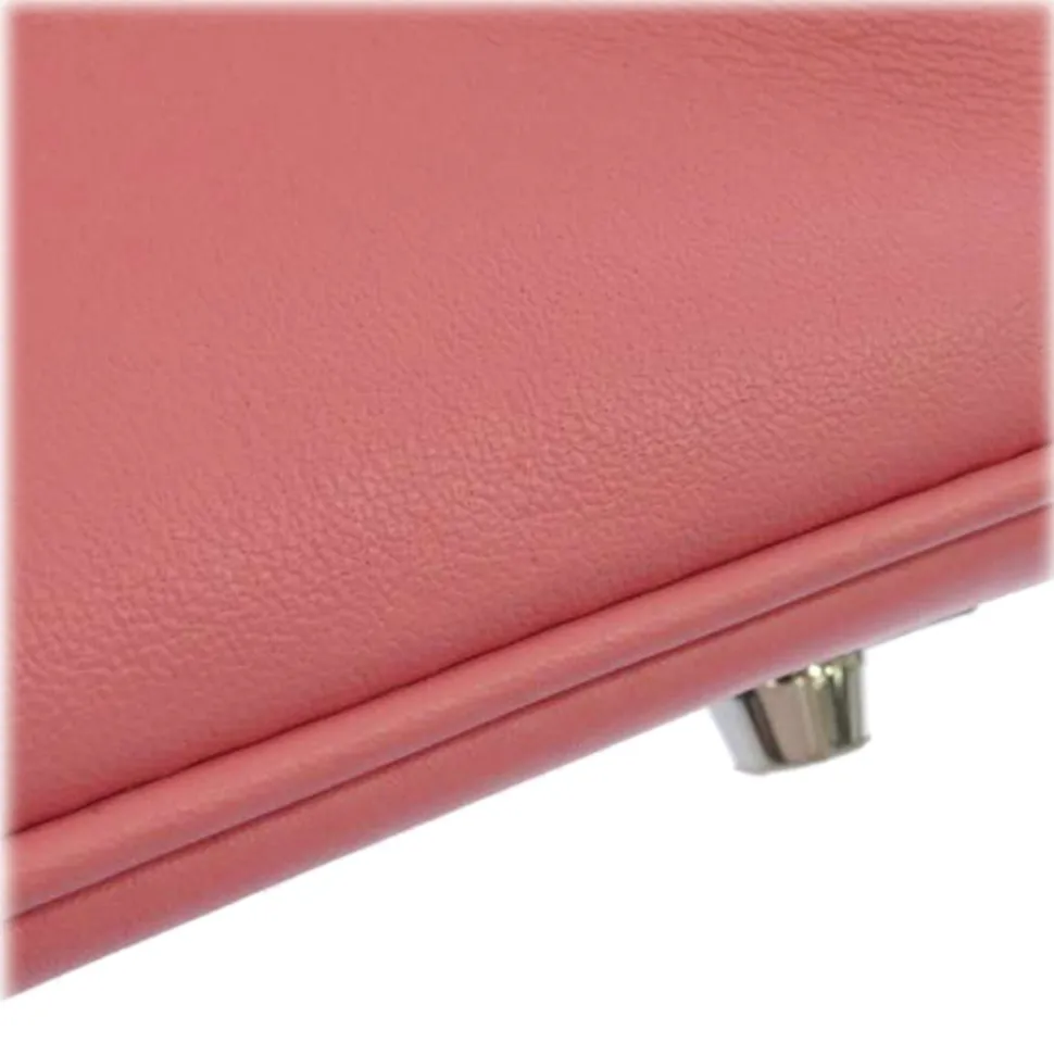 Hermès Vintage - Swift Birkin 25 - Pink - Leather Handbag - Avvenice