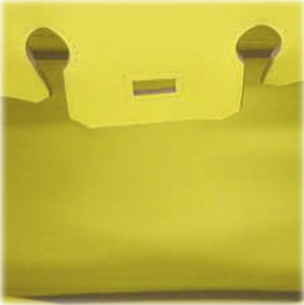 Hermès Vintage - Swift Birkin 25 - Yellow - Leather Handbag - Avvenice