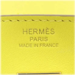 Hermès Vintage - Swift Birkin 25 - Yellow - Leather Handbag - Avvenice