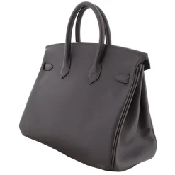 Hermès Vintage - Swift Birkin 30 - Dark Gray - Leather Handbag - Avvenice