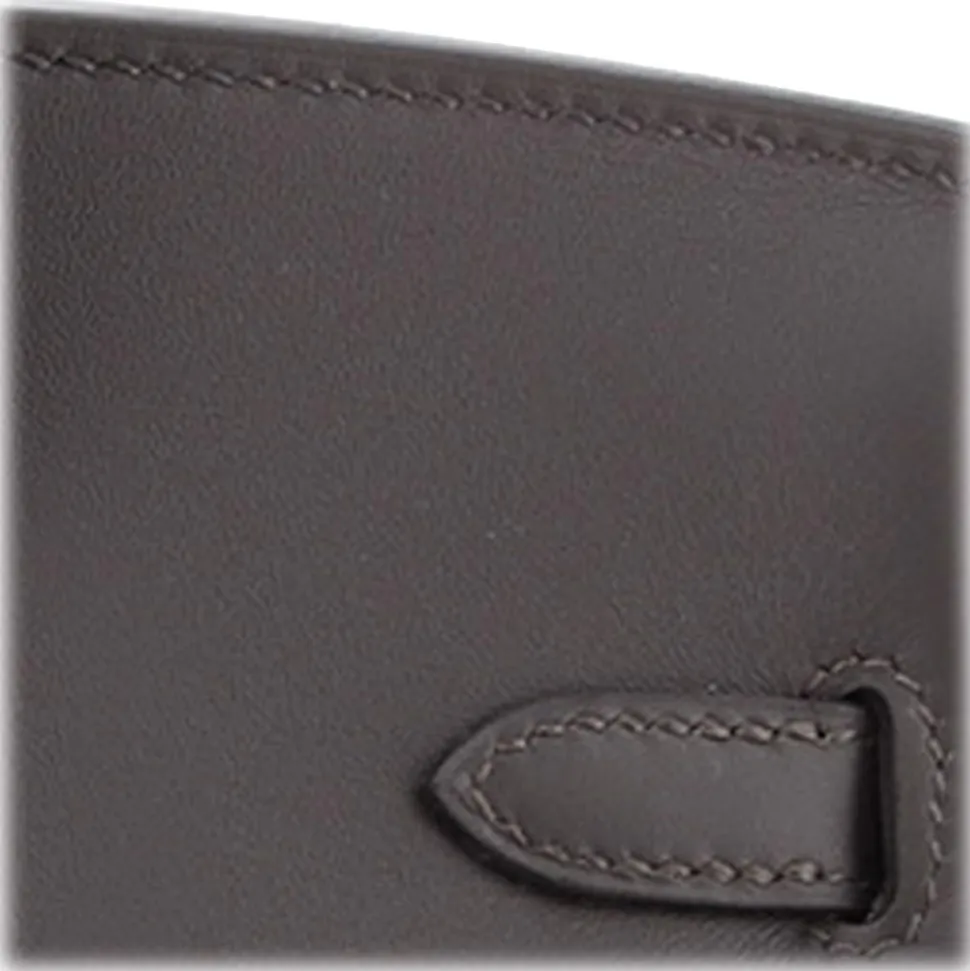 Hermès Vintage - Swift Birkin 30 - Dark Gray - Leather Handbag - Avvenice