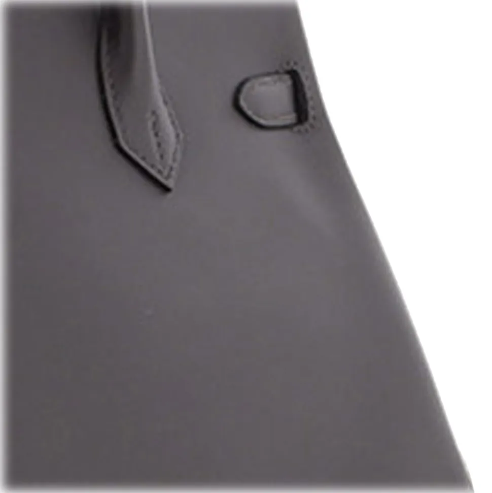 Hermès Vintage - Swift Birkin 30 - Dark Gray - Leather Handbag - Avvenice