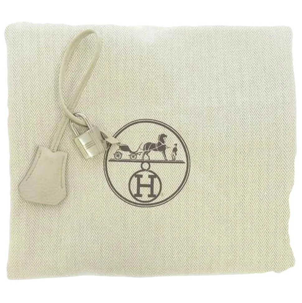 Hermès Vintage - Taurillon Clemence Birkin 30 - White - Leather Handbag - Avvenice