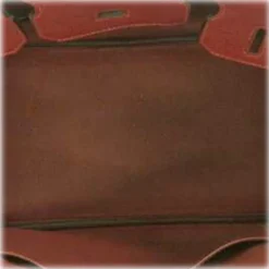 Hermès Vintage - Taurillon Clemence Birkin 30 - Red Burgundy - Leather Handbag - Avvenice