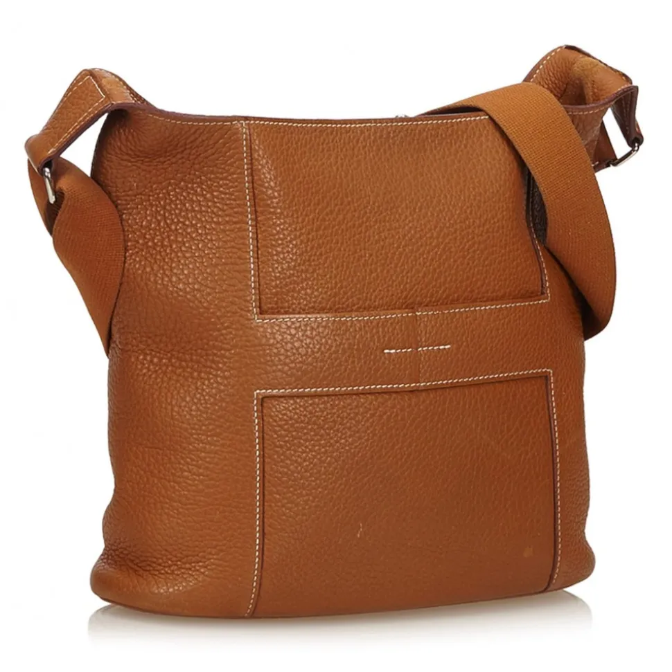 Hermès Vintage - Taurillon Sac Good News PM Bag - Brown - Leather Handbag - Luxury High Quality - Avvenice