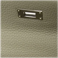 Hermès Vintage - Taurillon Clemence Kelly 28 - Gray - Leather Handbag - Avvenice