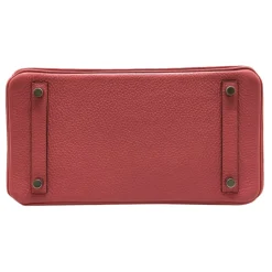 Hermès Vintage - Taurillon Clemence Birkin 30 - Pink - Leather Handbag - Avvenice