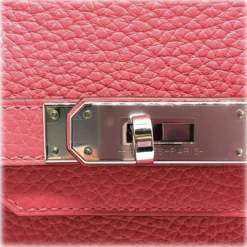 Hermès Vintage - Taurillon Clemence Birkin 30 - Pink - Leather Handbag - Avvenice