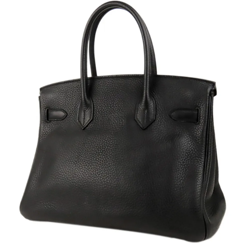 Hermès Vintage - Taurillon Birkin 30 - Black - Leather Handbag - Avvenice