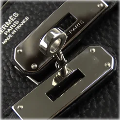 Hermès Vintage - Taurillon Birkin 30 - Black - Leather Handbag - Avvenice