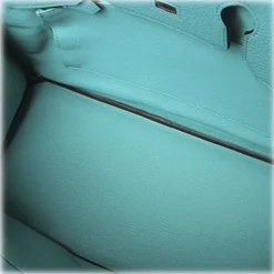 Hermès Vintage - Taurillon Clemence Birkin 30 - Blue - Leather Handbag - Avvenice