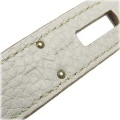 Hermès Vintage - Taurillon Birkin 30 - Light Gray - Leather Handbag - Avvenice