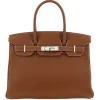 Hermès Vintage - Togo Birkin 30 - Brown - Leather Handbag - Avvenice