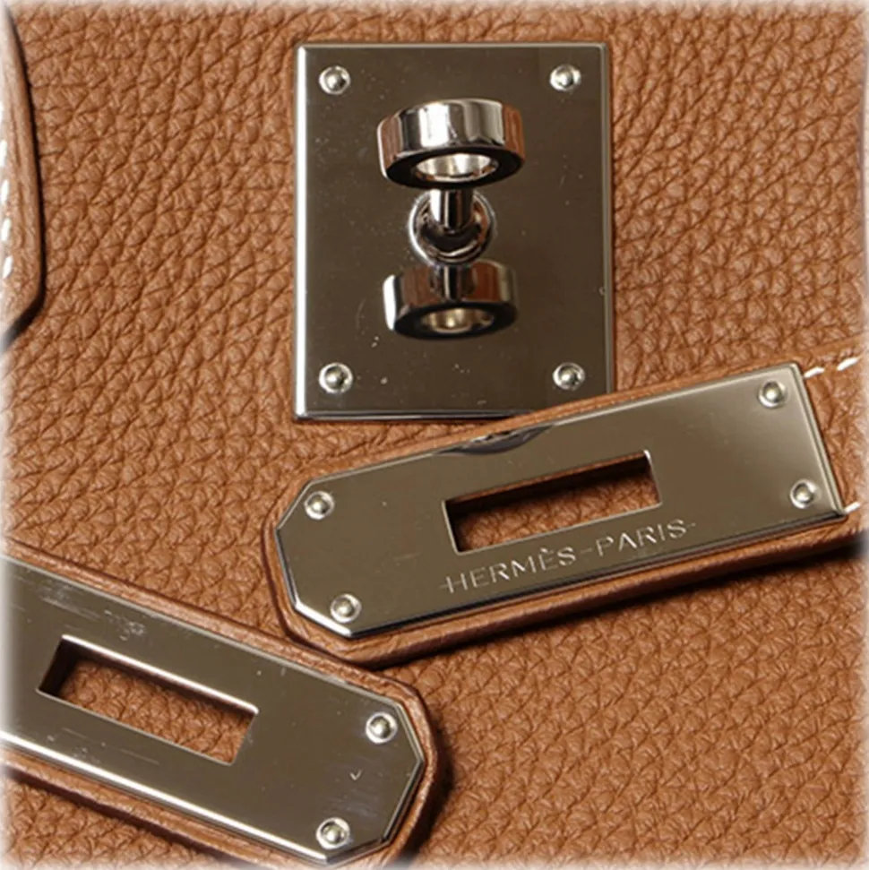 Hermès Vintage - Togo Birkin 30 - Brown - Leather Handbag - Avvenice