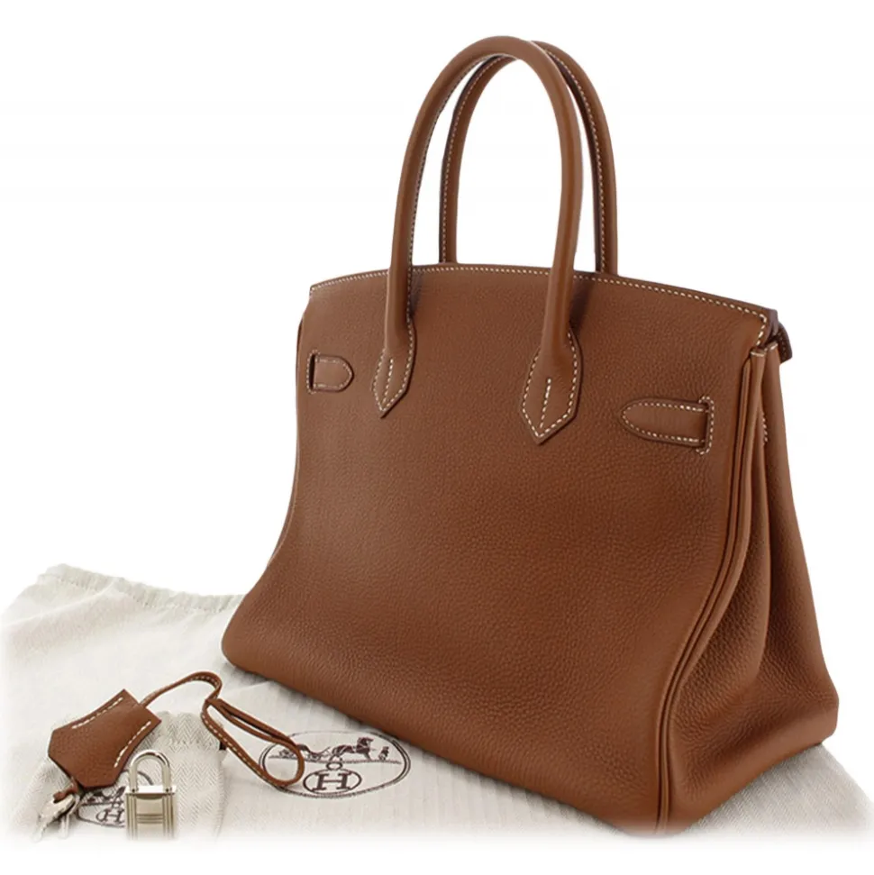 Hermès Vintage - Togo Birkin 30 - Brown - Leather Handbag - Avvenice