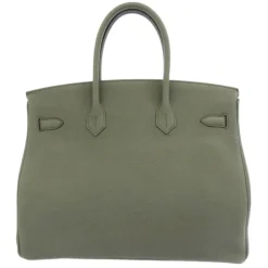 Hermès Vintage - Togo Birkin 35 - Gray - Leather Handbag - Avvenice