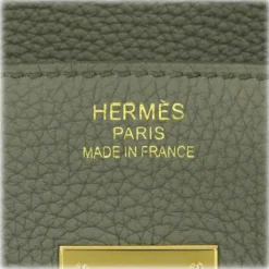 Hermès Vintage - Togo Birkin 35 - Gray - Leather Handbag - Avvenice