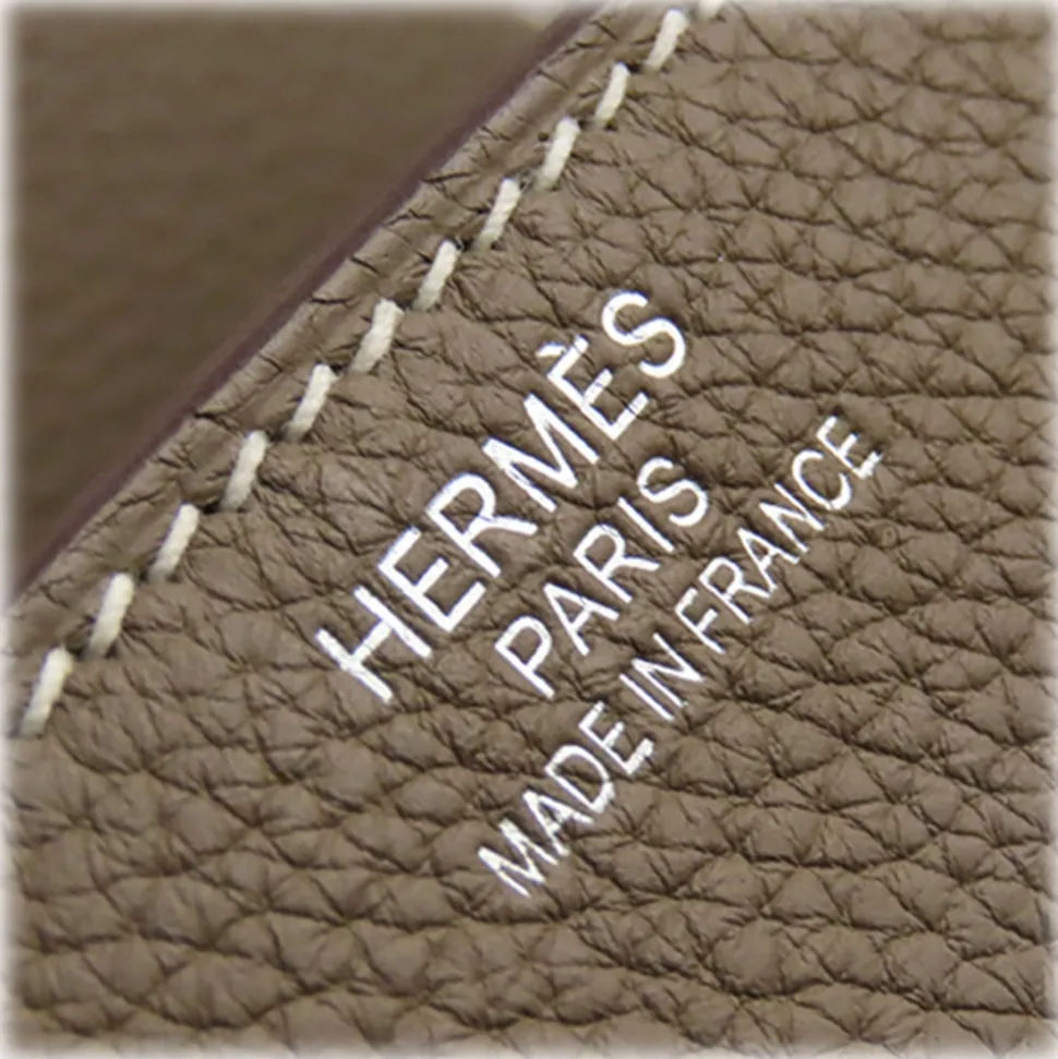 Hermès Vintage - Togo Birkin 35 - Brown Taupe - Leather Handbag - Avvenice