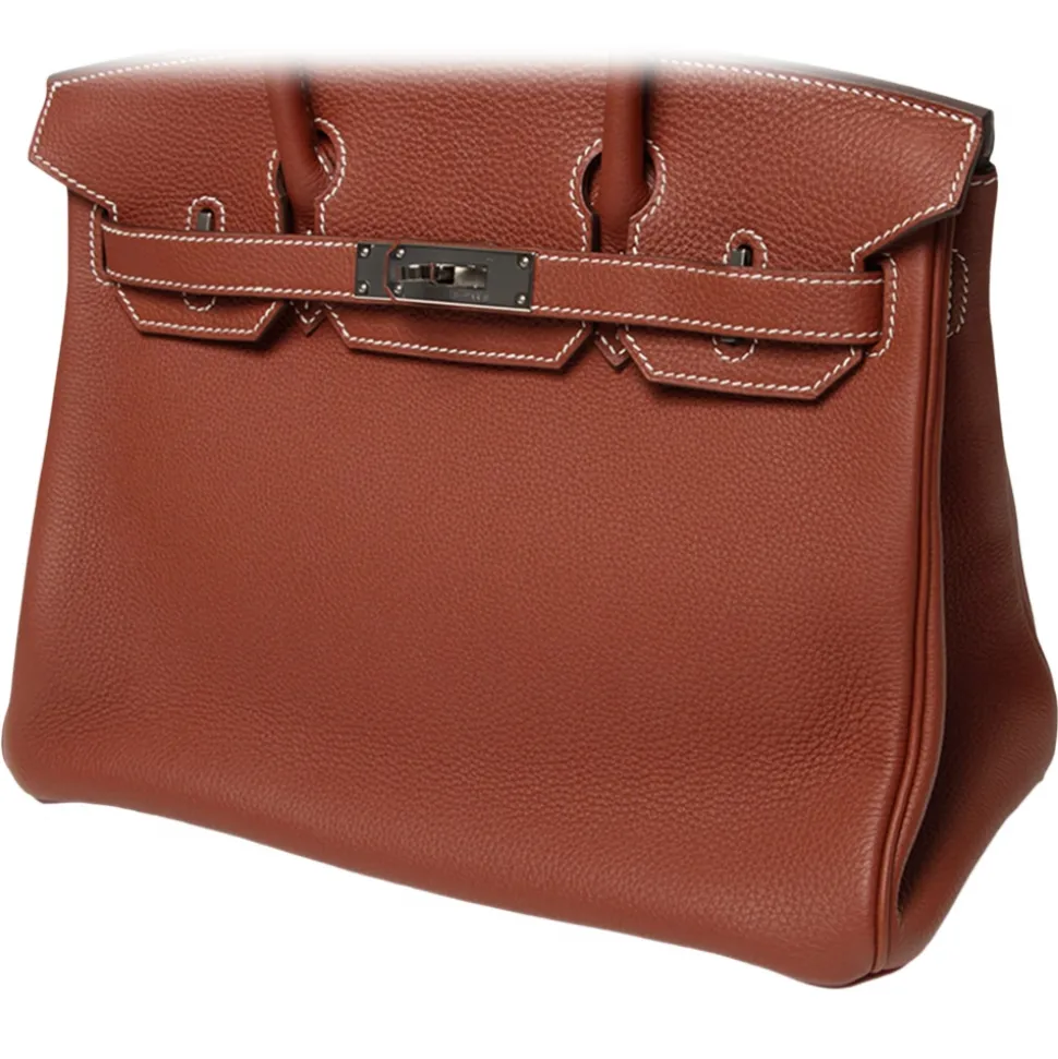 Hermès Vintage - Togo Birkin 30 - Red Burgundy - Leather Handbag - Avvenice