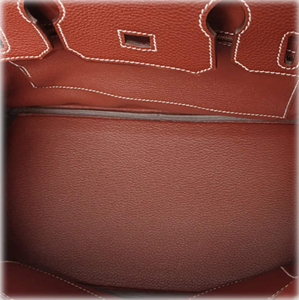 Hermès Vintage - Togo Birkin 30 - Red Burgundy - Leather Handbag - Avvenice