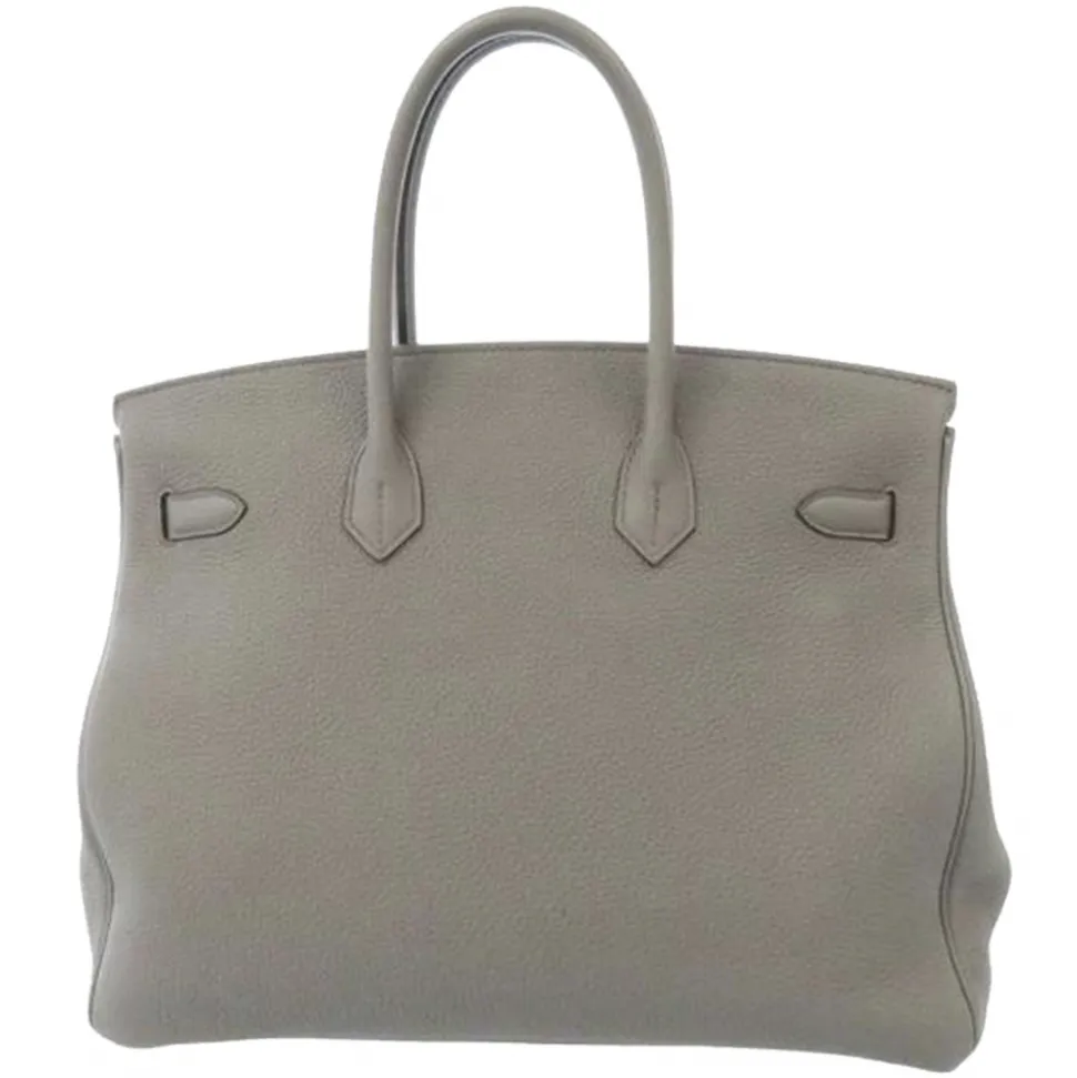 Hermès Vintage - Togo Birkin 35 - Gray - Leather Handbag - Avvenice