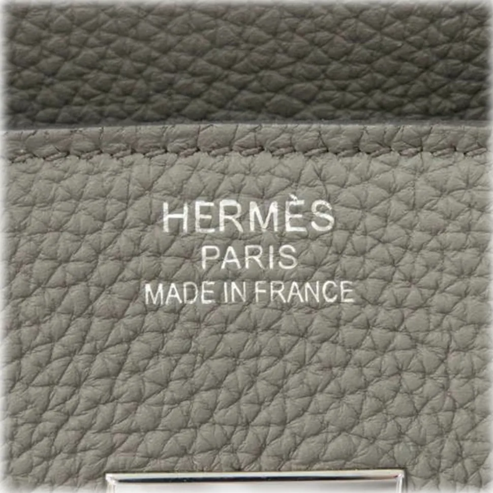 Hermès Vintage - Togo Birkin 35 - Gray - Leather Handbag - Avvenice