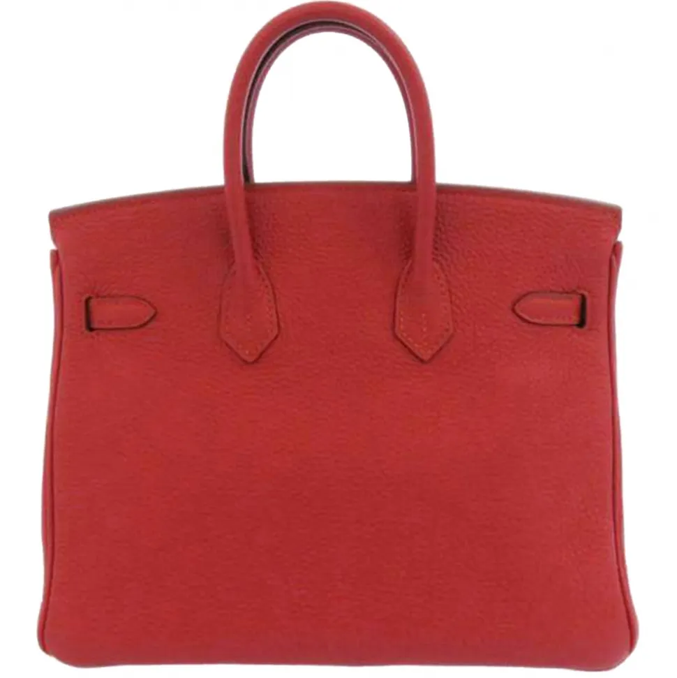 Hermès Vintage - Togo Birkin 25 - Red - Leather Handbag - Avvenice