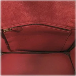 Hermès Vintage - Togo Birkin 25 - Red - Leather Handbag - Avvenice