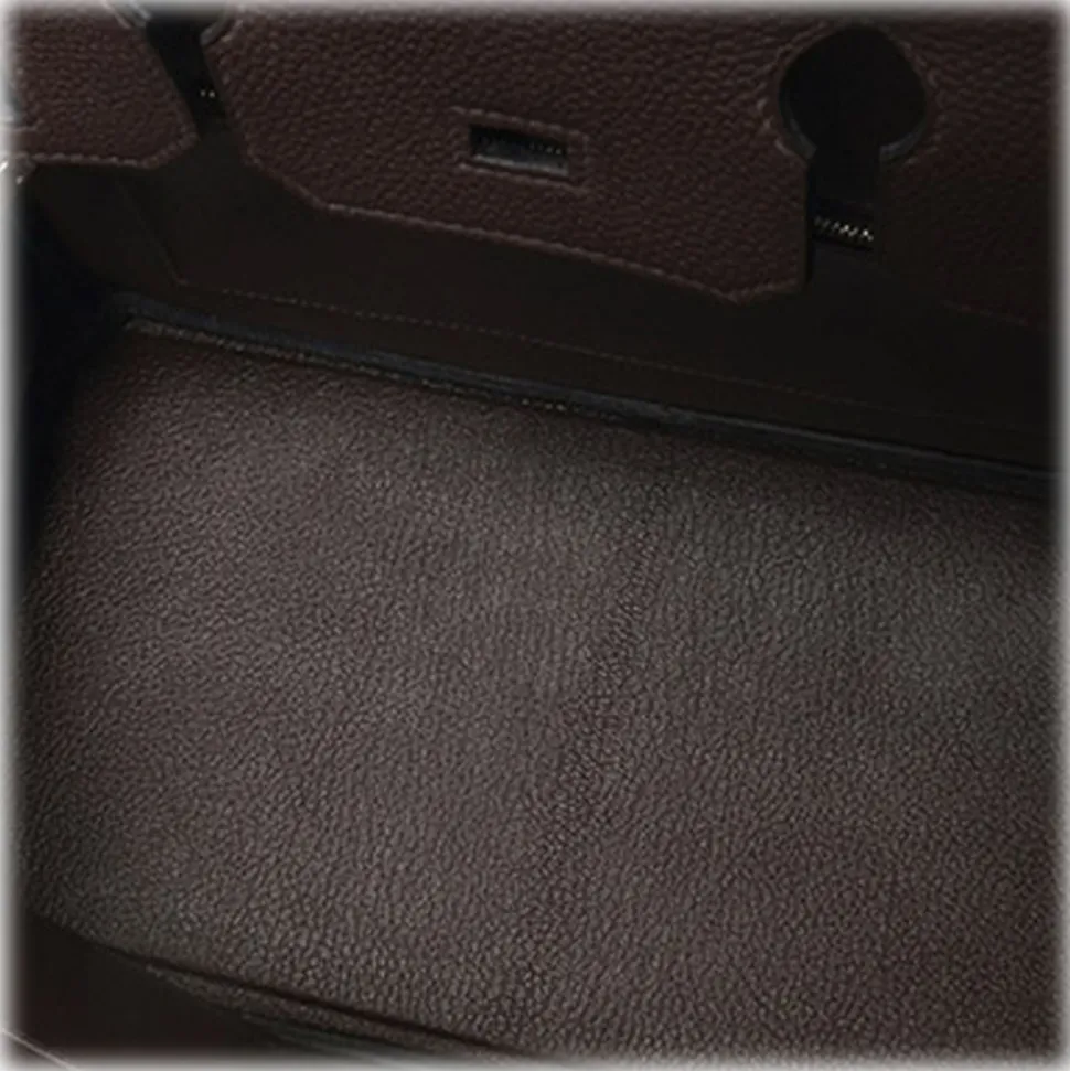 Hermès Vintage - Togo Birkin 30 - Dark Brown - Leather Handbag - Avvenice