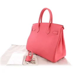 Hermès Vintage - Togo Birkin 30 - Pink - Leather Handbag - Avvenice