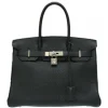 Hermès Vintage - Togo Birkin 30 Bag - Black - Leather and Calf Handbag - Luxury High Quality - Avvenice