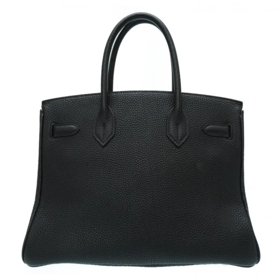 Hermès Vintage - Togo Birkin 30 Bag - Black - Leather and Calf Handbag - Luxury High Quality - Avvenice