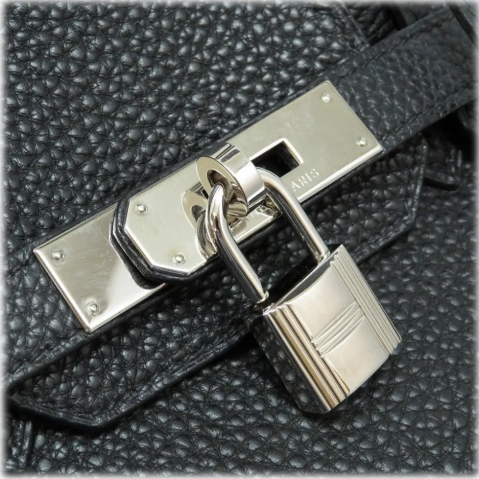 Hermès Vintage - Togo Birkin 30 Bag - Black - Leather and Calf Handbag - Luxury High Quality - Avvenice