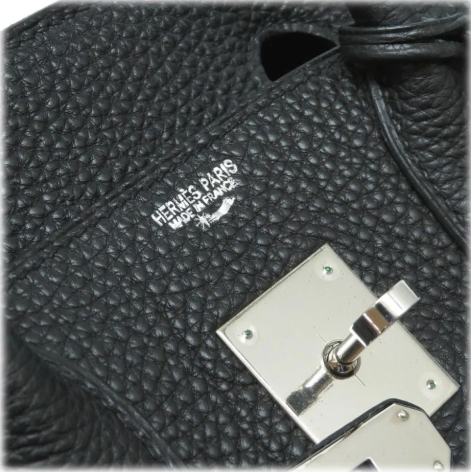 Hermès Vintage - Togo Birkin 30 Bag - Black - Leather and Calf Handbag - Luxury High Quality - Avvenice