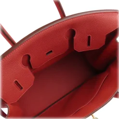Hermès Vintage - Togo Birkin 30 - Red - Leather Handbag - Avvenice
