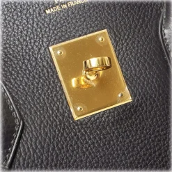 Hermès Vintage - Togo Birkin 35 - Black - Leather Handbag - Avvenice