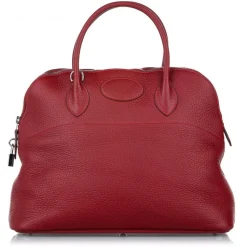 Hermès Vintage - Togo Bolide 35 - Red - Leather Handbag - Avvenice