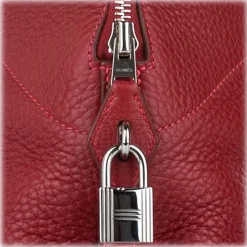 Hermès Vintage - Togo Bolide 35 - Red - Leather Handbag - Avvenice