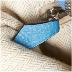 Hermès Vintage - Togo Leather Massai PM Bag - Blue - Leather Handbag - Luxury High Quality - Avvenice