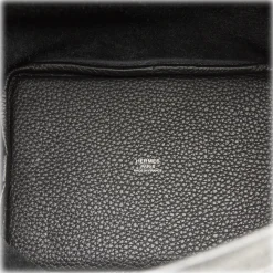 Hermès Vintage - Togo Picotin 18 - Black - Leather Handbag - Avvenice