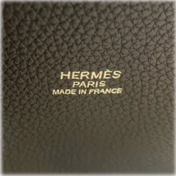 Hermès Vintage - Togo Shark Bolide 45 - Blue Navy - Leather Handbag - Avvenice