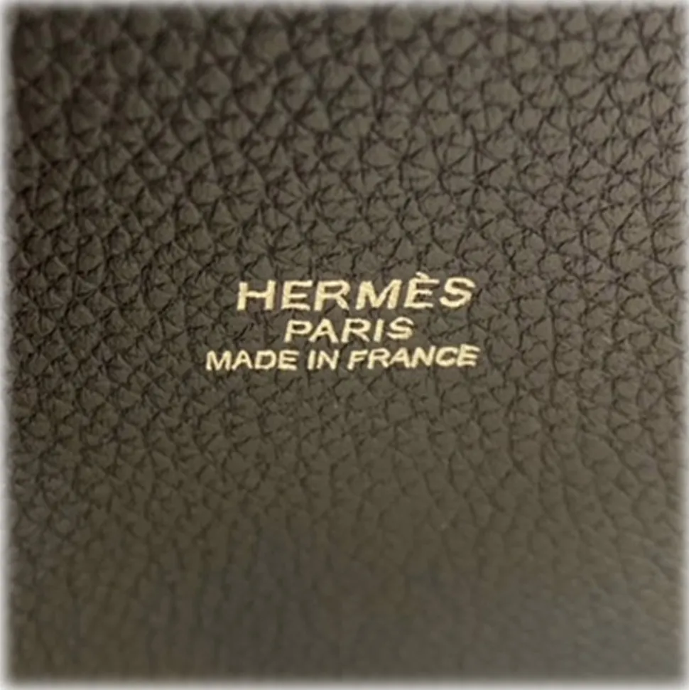 Hermès Vintage - Togo Shark Bolide 45 - Blue Navy - Leather Handbag - Avvenice