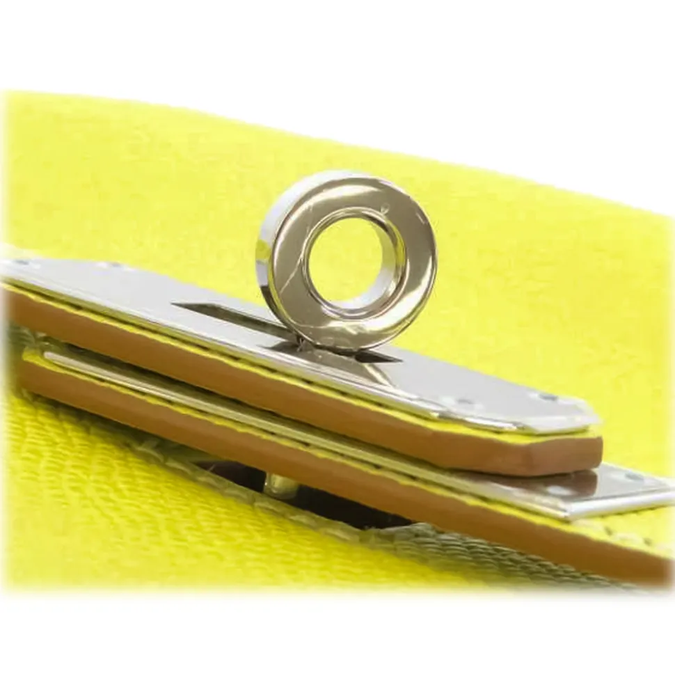 Hermès Vintage - Vaux Epsom Birkin 30 - Yellow - Leather Handbag - Avvenice