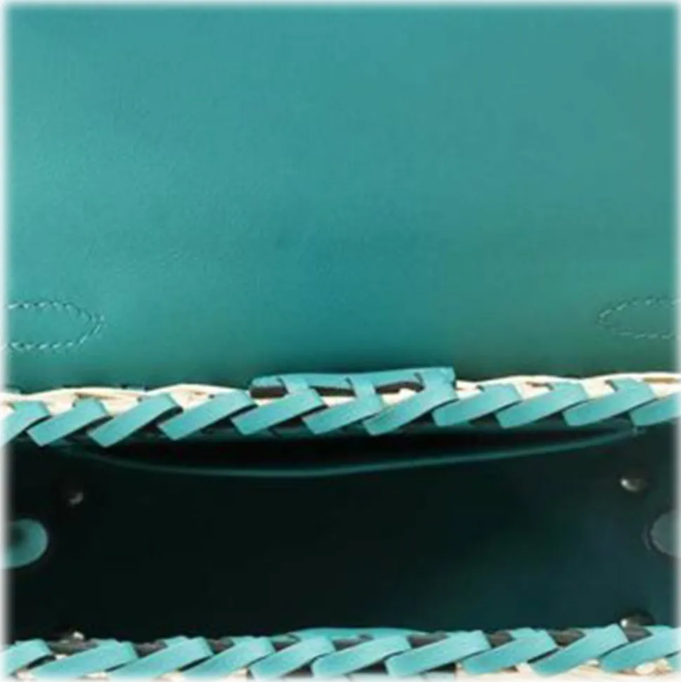 Hermès Vintage - Wicker and Swift Mini Kelly Picnic 20 - Brown - Leather and Calf Handbag - Luxury High Quality - Avvenice