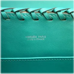 Hermès Vintage - Wicker and Swift Mini Kelly Picnic 20 - Brown - Leather and Calf Handbag - Luxury High Quality - Avvenice